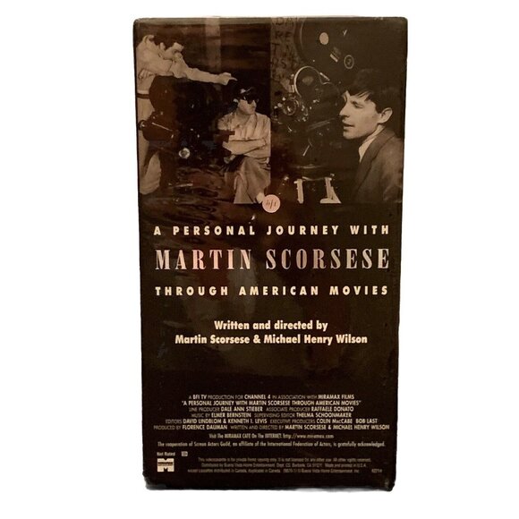 A Personal Journey W/ Martin Scorsese Thru Movies New Sealed 3 VHS Box Set 1998 - Picture 3 of 7